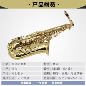 Saxophone en mi bémol alto  instrument de musique