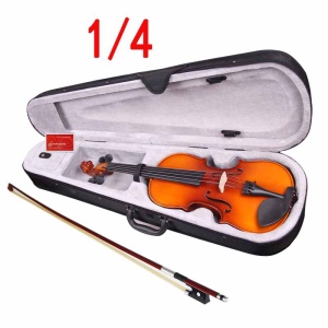 Violon en bois massif 4/4 à 1/32