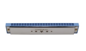 Harmonica en inox en Do 24 trous