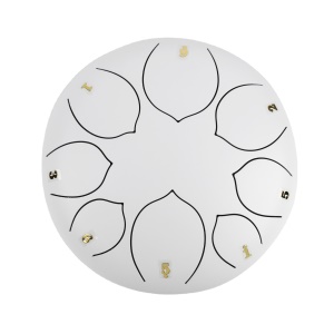 Tambour éthéré 8 pouces 8 tons multicolores en option