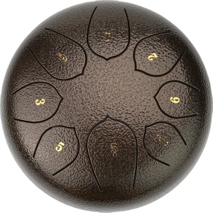 Tambour éthéré de 6 pouces et 8 tons