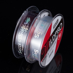 Ligne de pêche transparente Wildpro 100 m fil de pêche