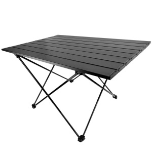 Table pliante extérieure en alliage d'aluminium portable