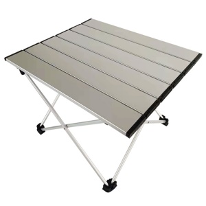 Table pliante extérieure en alliage d'aluminium portable