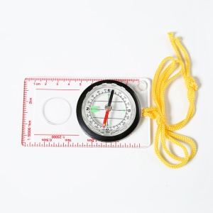DC45-5A Boussole de carte multifonction transparente