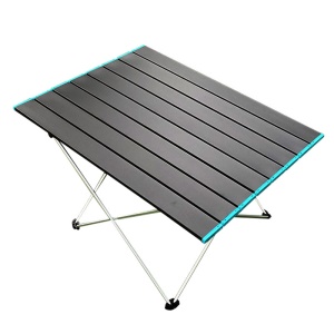 Table pliante extérieure en alliage d'aluminium portable