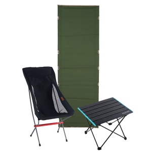 BANGLV Lit piable  portable avec support en alliage d'aluminium