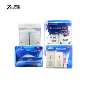 ZIYOUKE Ensemble de toilette Coffret de toilette de rangement portable