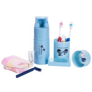 Trousse de toilette (lot de 11 pièces) Portable en bouteille