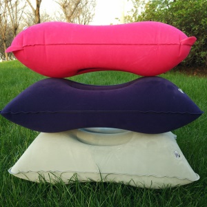 Oreiller gonflable  rectangulaire en pvc