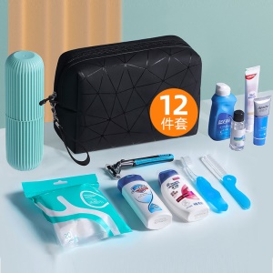 ETRAVEL Kit de lavage et de protection (lot de dix pièces) Emballage transparent portable