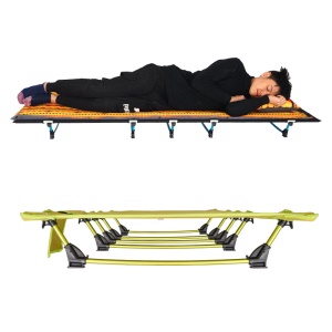 BANGLV Lit piable  portable avec support en alliage d'aluminium