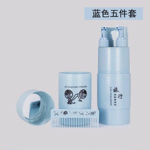 Trousse de toilette (lot de 11 pièces) Portable en bouteille