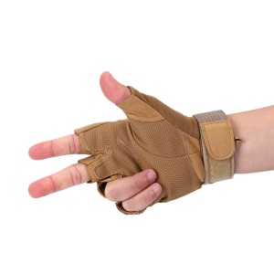 Gants de protection extérieur de la CAISI avec doigts nus antidérapants