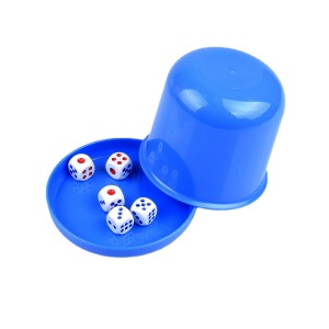 Ensemble de gobelets pour jeux de dés Ensemble de jeux de hasard