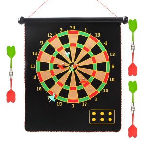 DAHANGJIA jeu de fléchettes magnétique cible étiquette magnétique double face