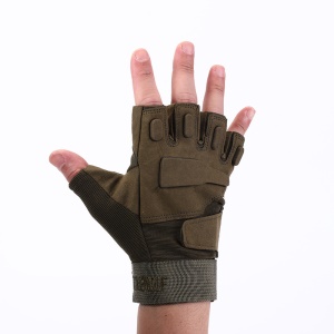 Gants de protection extérieur de la CAISI avec doigts nus antidérapants