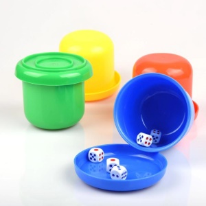 Ensemble de gobelets pour jeux de dés Ensemble de jeux de hasard
