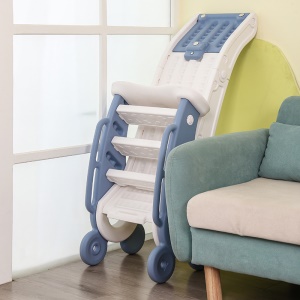 XIAOMENGBAO Toboggan en plastique pliable pour enfants