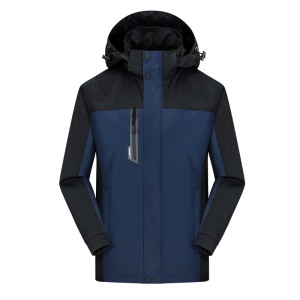 Sweat d'exterieur avec capuche coupe-vent et imperméable pour homme