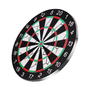DAHANGJIA Jeu de fléchettes  flocage double face avec aiguille de fléchette