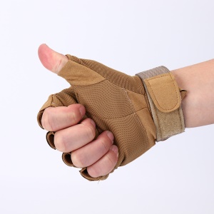 Gants de protection extérieur de la CAISI avec doigts nus antidérapants