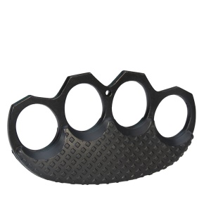 LIEMApoing de boxe à quatre doigts en acier inoxydable pour se défendre