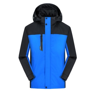 Sweat d'exterieur avec capuche coupe-vent et imperméable pour homme