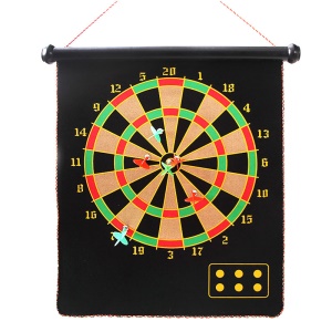 DAHANGJIA jeu de fléchettes magnétique cible étiquette magnétique double face