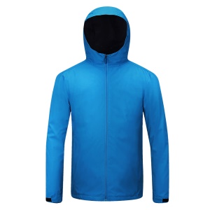Sweat d'exterieur avec capuche coupe-vent et imperméable pour homme