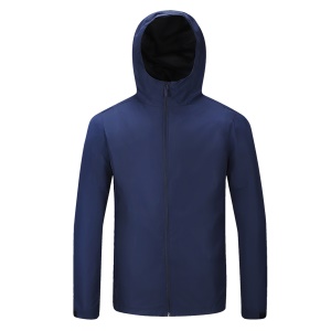 Sweat d'exterieur avec capuche coupe-vent et imperméable pour homme