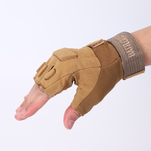Gants de protection extérieur de la CAISI avec doigts nus antidérapants