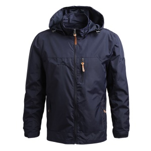Sweat d'exterieur coupe-vent  avec capuche pour homme