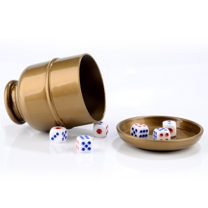 Ensemble de gobelets pour jeux de dés Ensemble de jeux de hasard