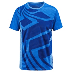 T-shirt extérieur col rond absorbe l'humidité et la transpiration sèche rapidement