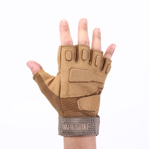 Gants de protection extérieur de la CAISI avec doigts nus antidérapants