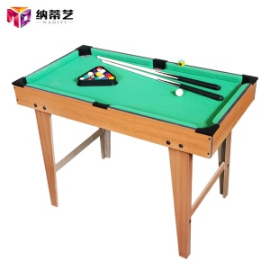 NADIYI Table de billard  pour enfants pieds en bois