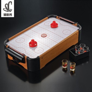 LANGDA table hockey sur glace double hockey en bois