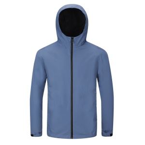 Sweat d'exterieur avec capuche coupe-vent et imperméable pour homme