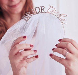 Bride JQ-0093 voile de mariée avec bandeau accessoires de mariage
