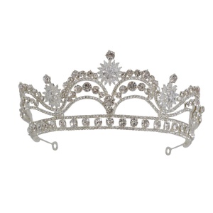 Couronne de mariée en alliage de zinc