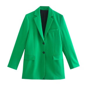 Ensemble costume professionnel pour femmes (Veste + mini jupe) avec  fente sur le côté
