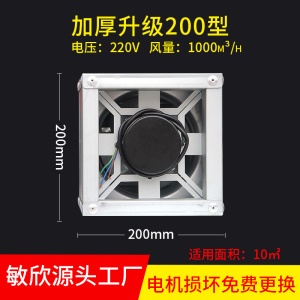 Ventilateur industriel à pression négative haute puissance
