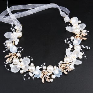 ANFAN couronne  de mariée à base de perles de cristal