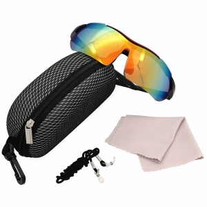 ROBESBON Lunettes PC anti-UV et anti-dérapant anneau en caoutchouc