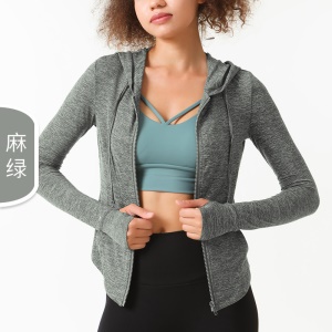 SAIBEI Sweat de sport à capuche pour femmes