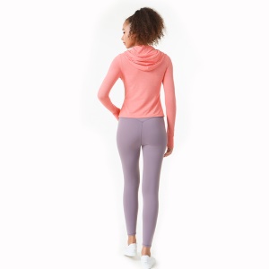 SAIBEI Sweat de sport à capuche pour femmes