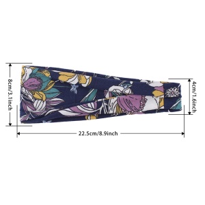 Bandeau en tissu pour les cheveux
