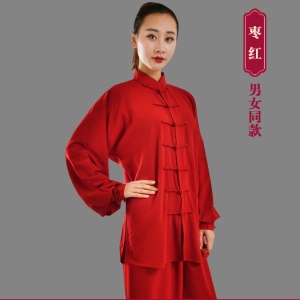 Costume de Tai Chi Entraînement d'arts martiaux en coton et soie  costume d'arts martiaux