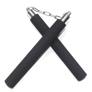 nunchaku Jouet en mousse éponge  en deux sections